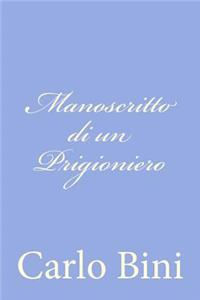 Manoscritto di un Prigioniero
