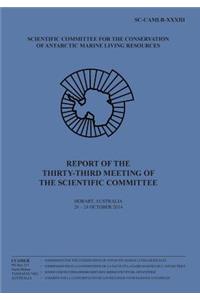 Report of the Thirty-third Meeting of the Scientific Committee