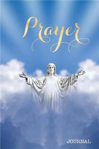 Prayer Journal Religious Jesus Heaven Clouds