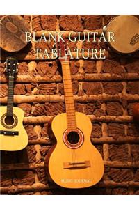 Blank Guitar Tablature