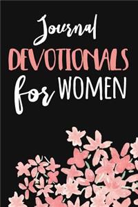 Journal Devotionals For Women