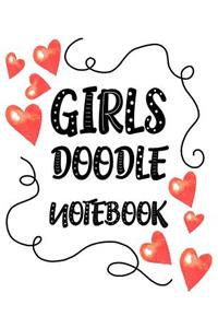 Girls Doodle Notebook