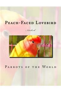 Peach-Faced Lovebird Notebook