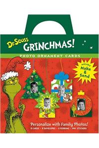 Dr. Seuss Grinchmas Photo Ornament Cards