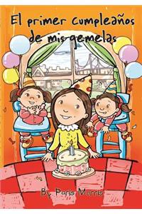 El primer cumpleanos de mis gemelas
