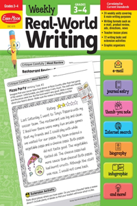 Weekly Real-World Writing, Grades 3-4