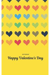 Happy Valentine's day notebook