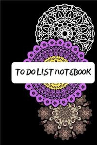 To Do List Notebook