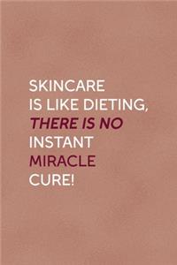 Skincare Is Like Dieting, There Is No Instant Miracle Cure!