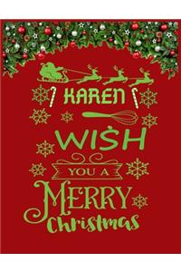 KAREN wish you a merry christmas