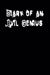 Diary of an Evil Genius