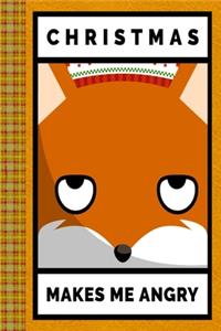 Christmas Makes Me Angry With Funny Squirrel