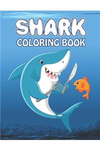 Shark Coloring Book
