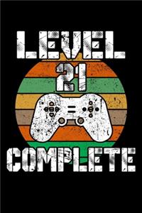 Level 21 Complete