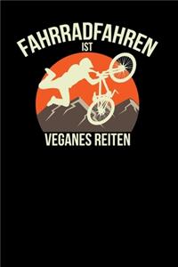 Fahrradfahren ist veganes reiten