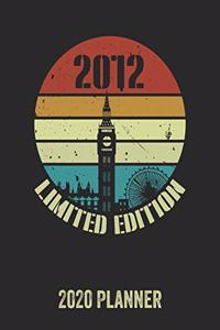 2012 Limited Edition 2020 Planner