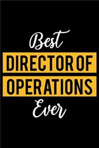 Best Director of Operations Ever
