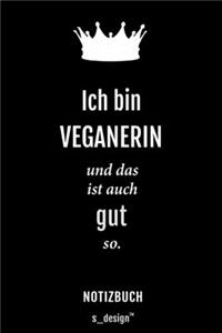 Notizbuch für Veganer / Veganerin