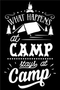What Happens At Camp Stays At Camp