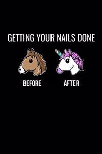 Getting Your Nails Done Notebook