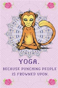 Yoga Monkey Planner and Journal