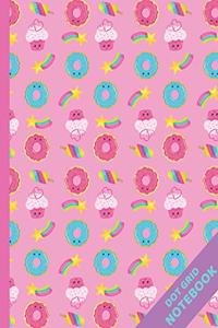 Donuts Dot Grid Notebook