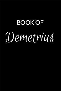 Demetrius Journal