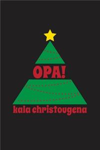 OPA! Kala Christougena Notebook (Black Cover)
