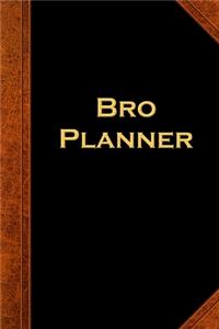 2020 Daily Planner For Men Bro Planner For Men Vintage Style 388 Pages