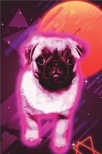 Pug Journal 80s Neon (Vol 2)