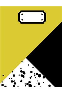 Black & Gold Composition Notebook