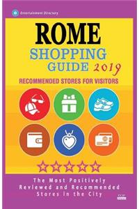 Rome Shopping Guide 2019