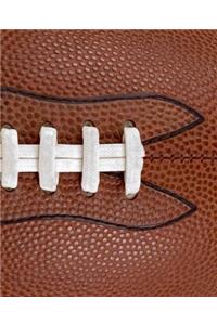 School Composition Book Football Sports Fan 200 Pages