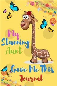 My Stunning Aunt Gave Me This Journal