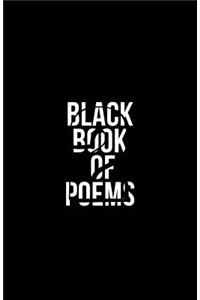 Black Book of Poems II