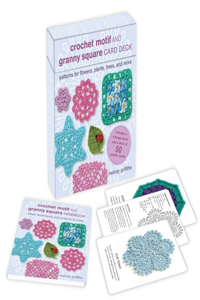 Granny Square and Crochet Motif Card and Book Set: 50 cards and a 64-page book