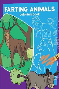 Farting Animals Coloring Book