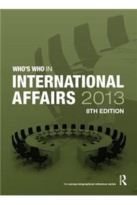 Who's Who in International Affairs 2013