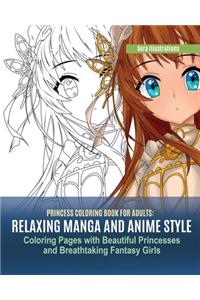 Princess Coloring Book for Adults