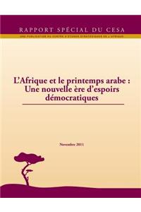 L'Afrique et le printemps arabe