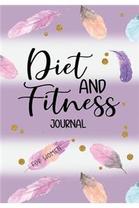 Diet And Fitness Journal For Women