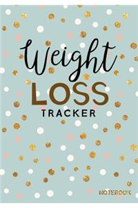 Weight Loss Tracker Notebook