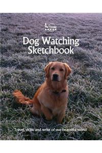 Dog Watching Sketchbook