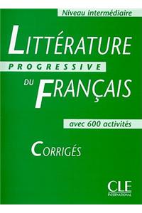 Litterature Progressive Du Francais, Niveau Intermediaire