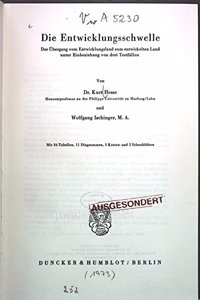 Die Entwicklungsschwelle