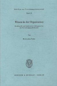 Wissen in Der Organisation