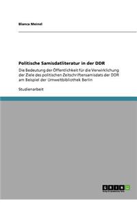 Politische Samisdatliteratur in der DDR