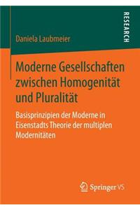 Moderne Gesellschaften Zwischen Homogenität Und Pluralität