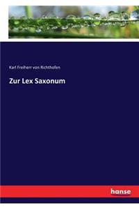 Zur Lex Saxonum