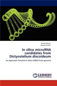 In silico microRNA candidates from Dictyostelium discoideum